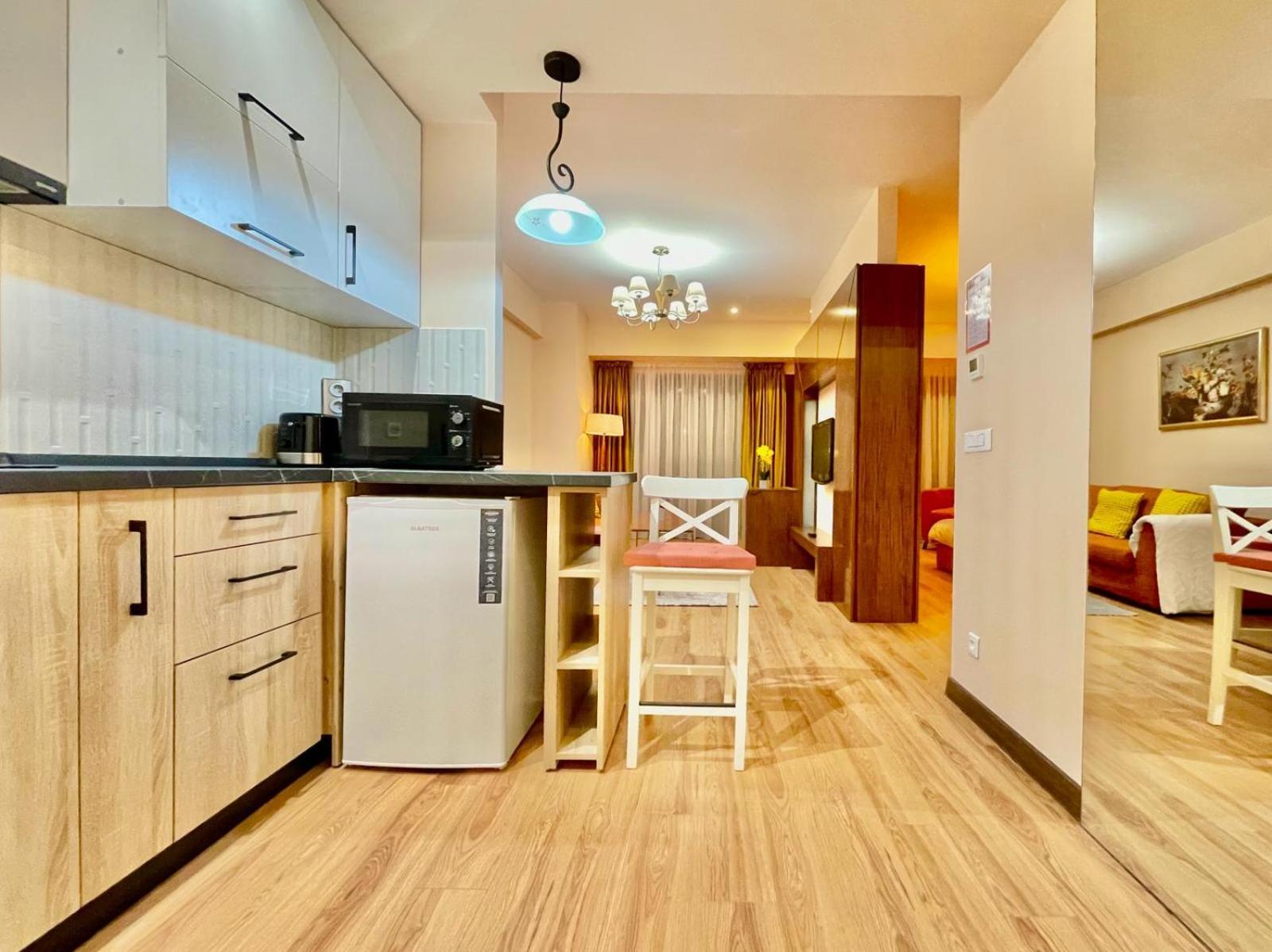 Royal Studio Apartment With A Perfect View - Yamaluxe Bucarest Extérieur photo